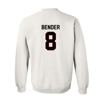 Davidson - NCAA Football : Hayden Bender - Classic Fashion Shersey Crewneck Sweatshirt-1