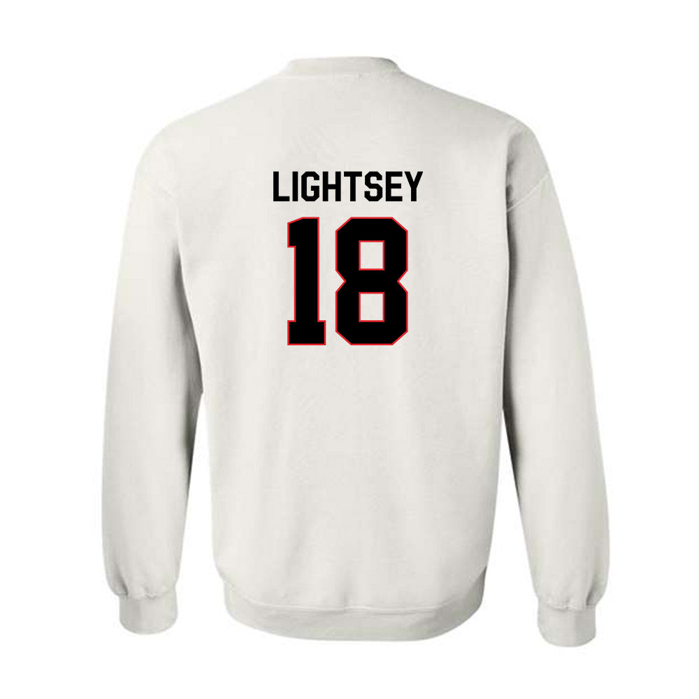 Davidson - NCAA Football : Jacary Lightsey - Classic Fashion Shersey Crewneck Sweatshirt