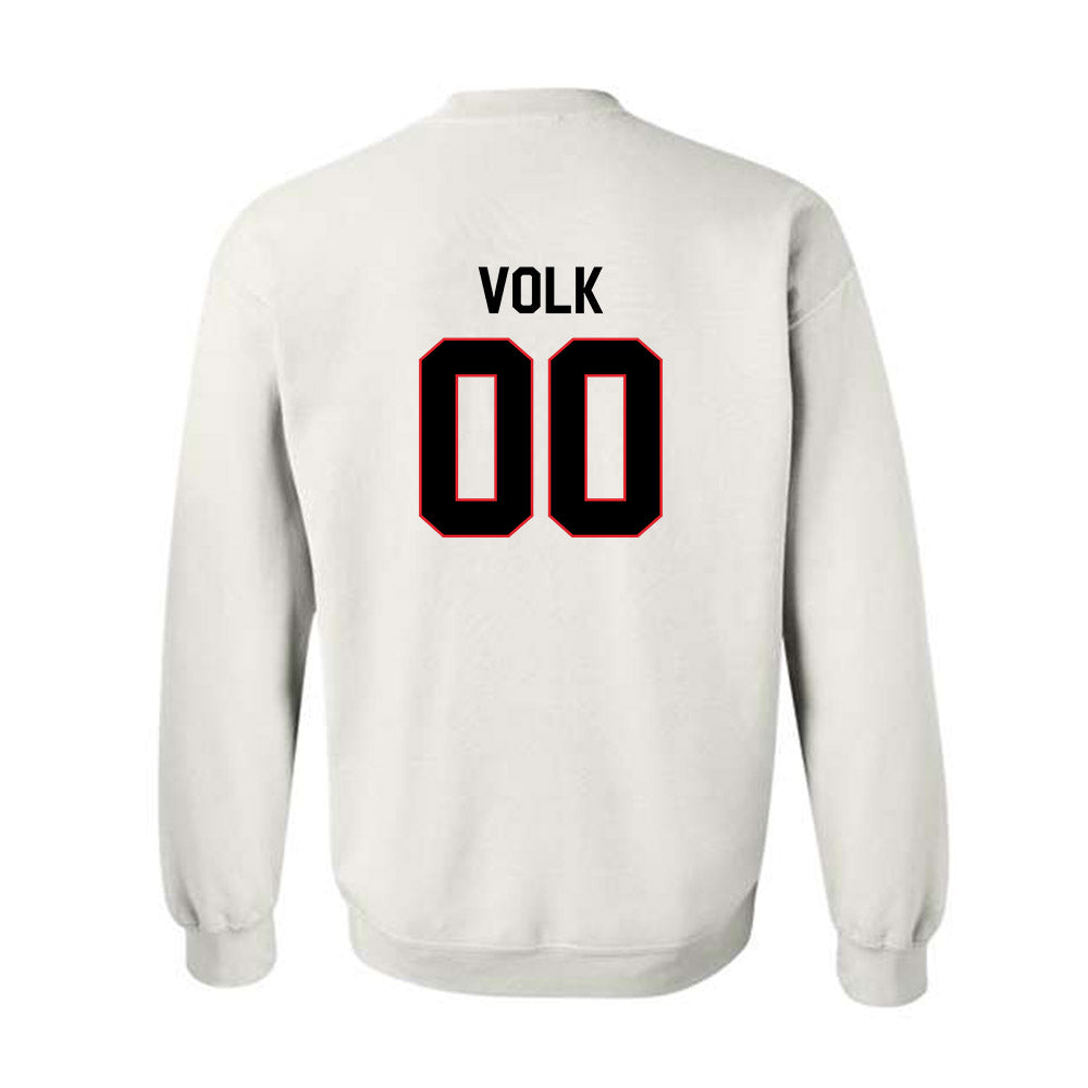 Davidson - NCAA Football : Will Volk - Classic Fashion Shersey Crewneck Sweatshirt-1
