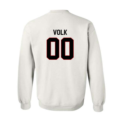 Davidson - NCAA Football : Will Volk - Classic Fashion Shersey Crewneck Sweatshirt-1
