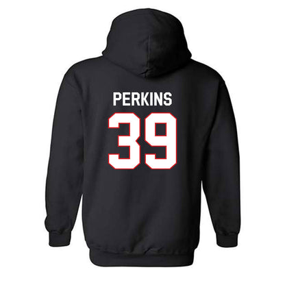 Davidson - NCAA Baseball : Wilson Perkins - Classic Fashion Shersey Hooded Sweatshirt-1