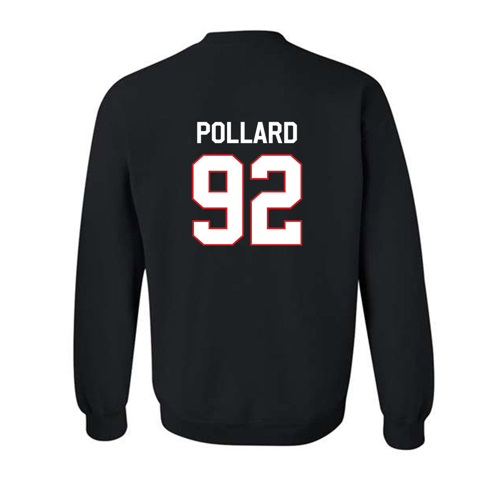 Davidson - NCAA Football : Zavier Pollard - Classic Fashion Shersey Crewneck Sweatshirt-1