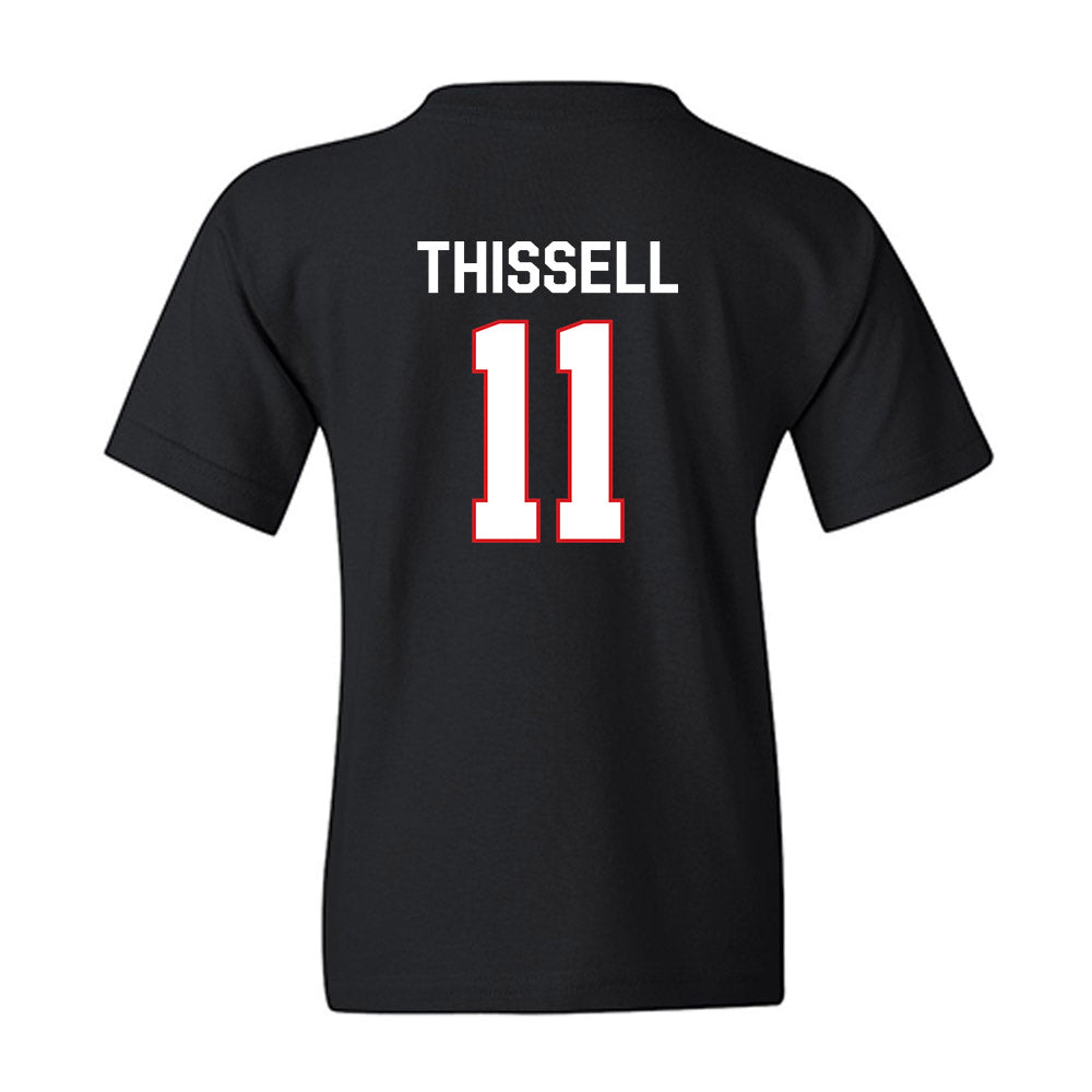 Davidson - NCAA Men's Soccer : Matthew Thissell - Classic Fashion Shersey Youth T-Shirt-1