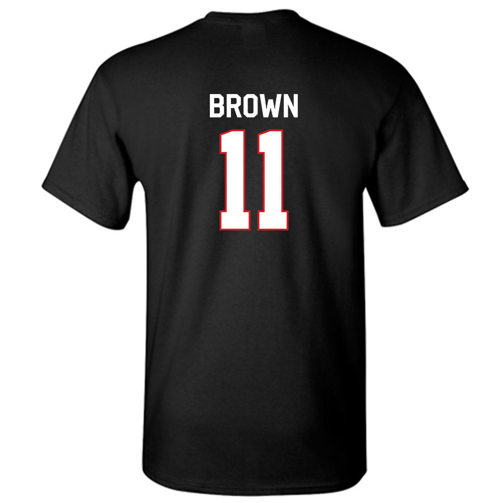 Davidson - NCAA Men's Basketball : Sam Brown - Classic Fashion Shersey T-Shirt-1
