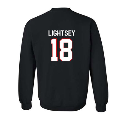 Davidson - NCAA Football : Jacary Lightsey - Classic Fashion Shersey Crewneck Sweatshirt