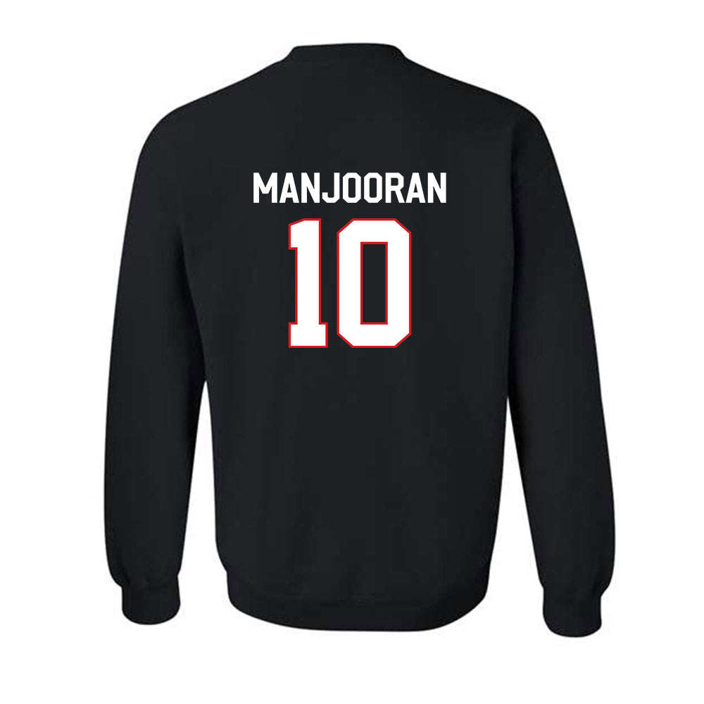Davidson - NCAA Baseball : Matthew Manjooran - Classic Fashion Shersey Crewneck Sweatshirt-1
