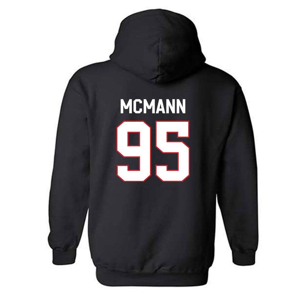Davidson - NCAA Football : Liam McMann - Classic Fashion Shersey Hooded Sweatshirt-1
