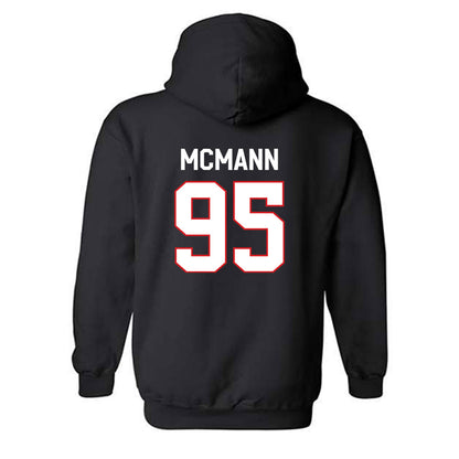 Davidson - NCAA Football : Liam McMann - Classic Fashion Shersey Hooded Sweatshirt-1