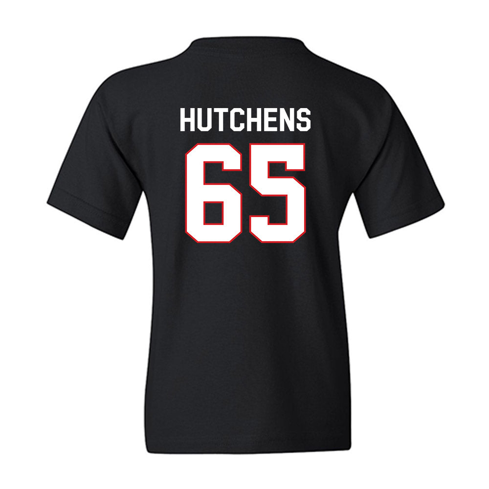 Davidson - NCAA Football : Russell Hutchens - Classic Fashion Shersey Youth T-Shirt-1