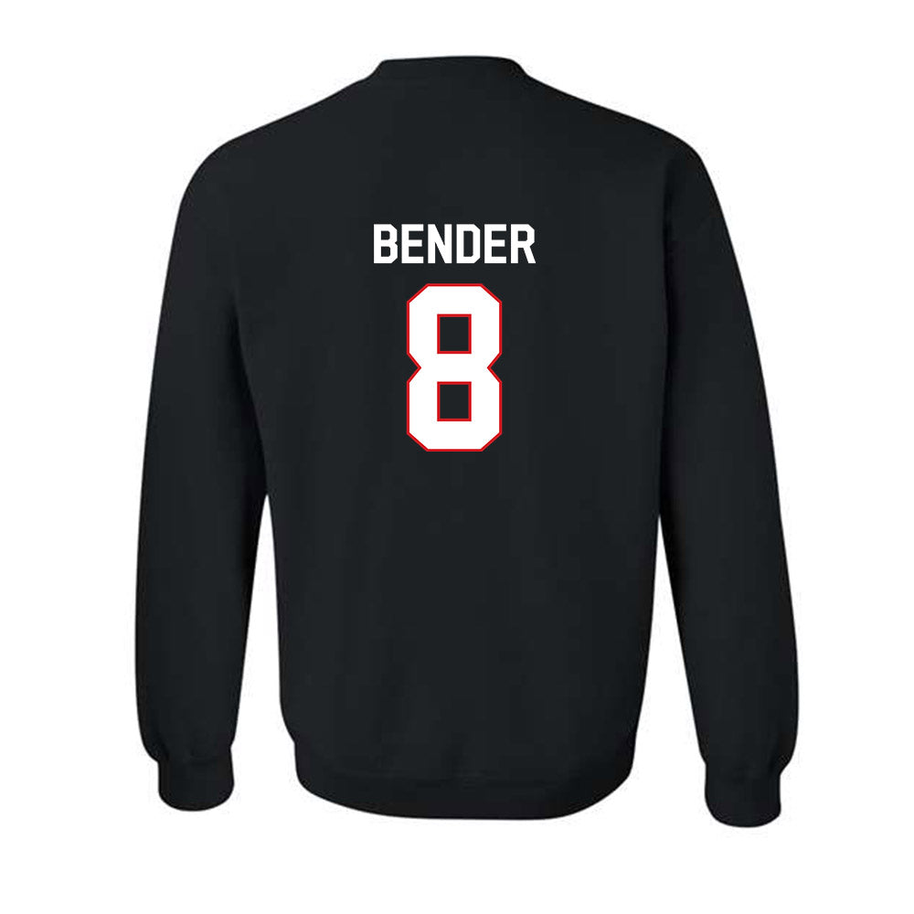 Davidson - NCAA Football : Hayden Bender - Classic Fashion Shersey Crewneck Sweatshirt-1