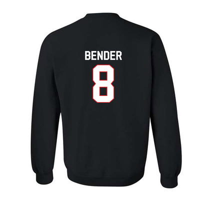 Davidson - NCAA Football : Hayden Bender - Classic Fashion Shersey Crewneck Sweatshirt-1