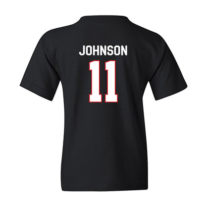 Davidson - NCAA Football : Tre Johnson - Classic Fashion Shersey Youth T-Shirt-1