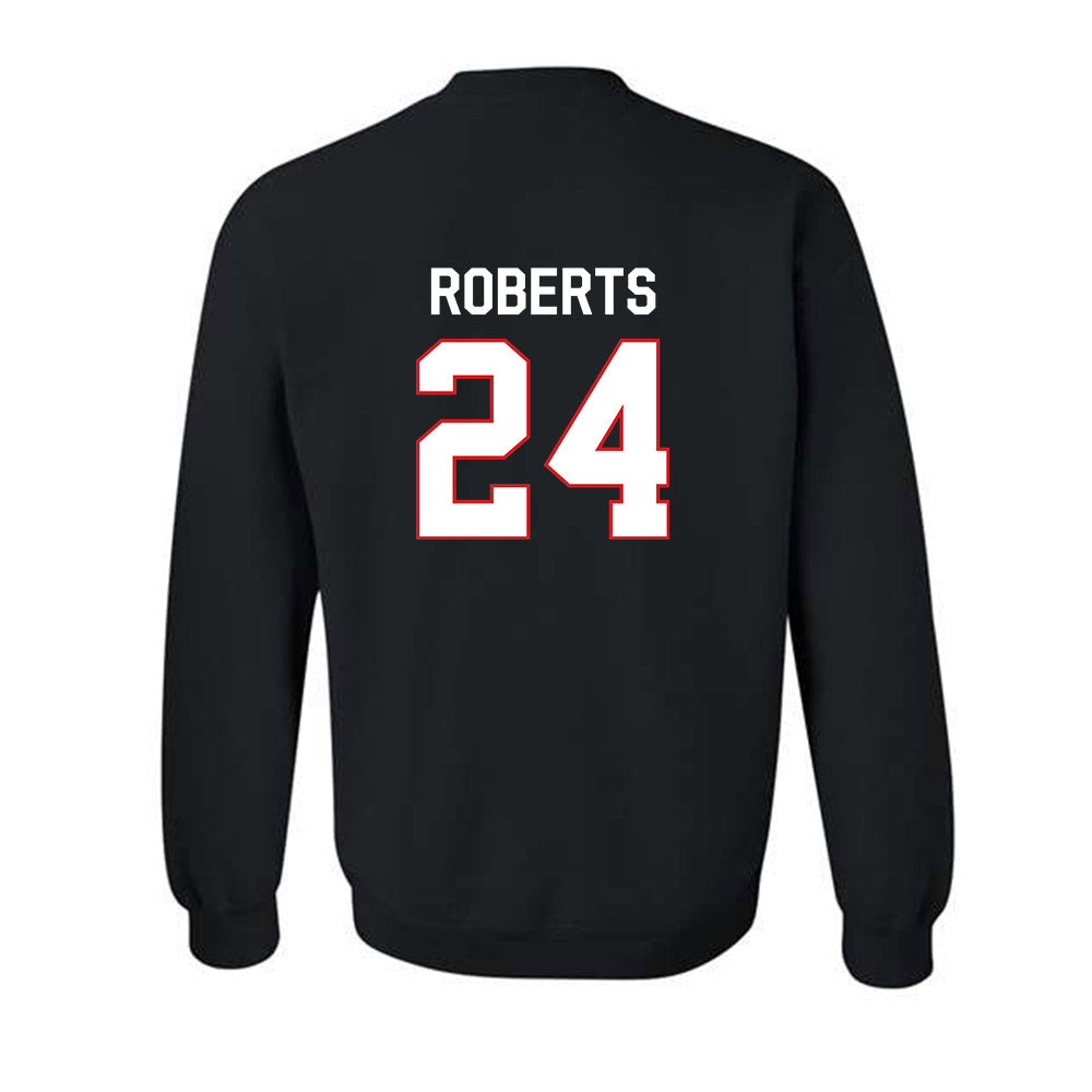 Davidson - NCAA Men's Basketball : JaQualon Roberts - Classic Fashion Shersey Crewneck Sweatshirt-1