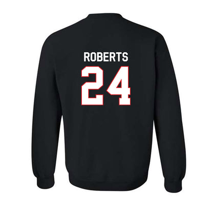 Davidson - NCAA Men's Basketball : JaQualon Roberts - Classic Fashion Shersey Crewneck Sweatshirt-1