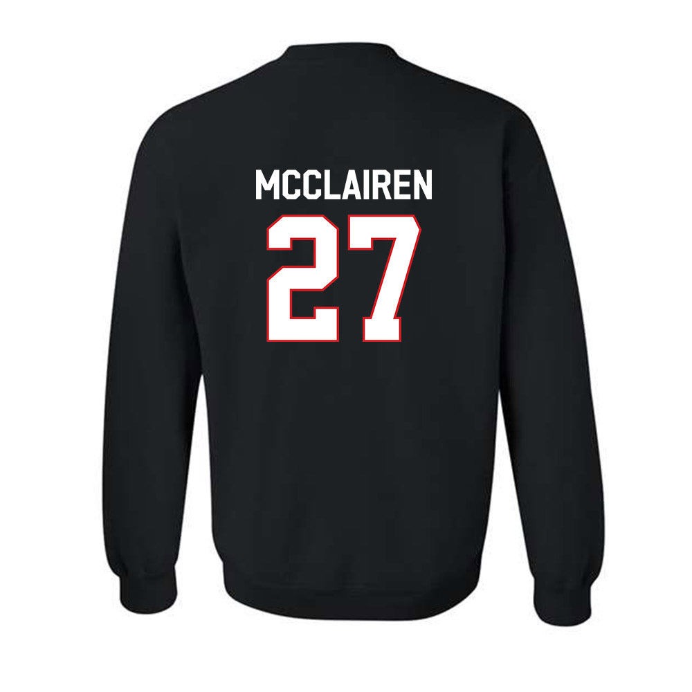 Davidson - NCAA Football : Revis McClairen - Classic Fashion Shersey Crewneck Sweatshirt-1