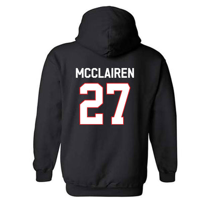 Davidson - NCAA Football : Revis McClairen - Classic Fashion Shersey Hooded Sweatshirt-1