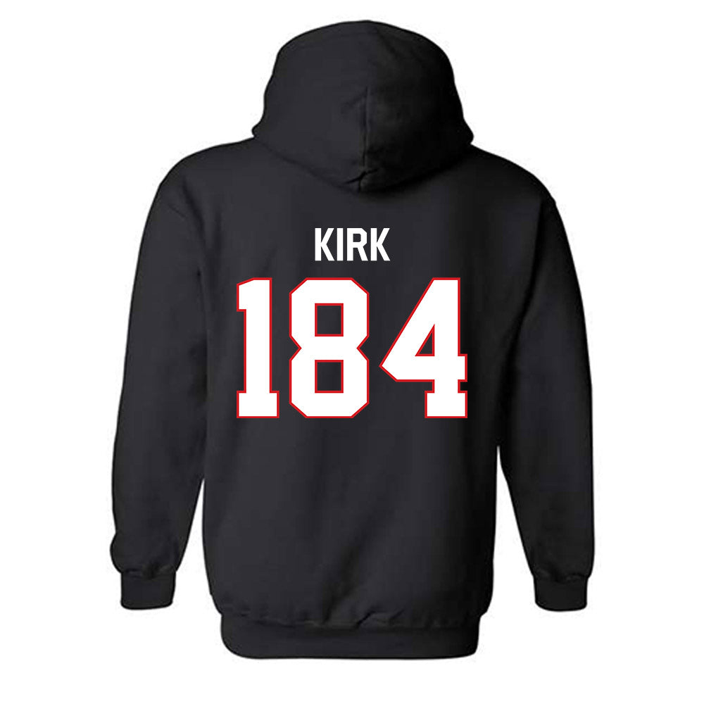 Davidson - NCAA Wrestling : Cody Kirk - Classic Fashion Shersey Hooded Sweatshirt-1