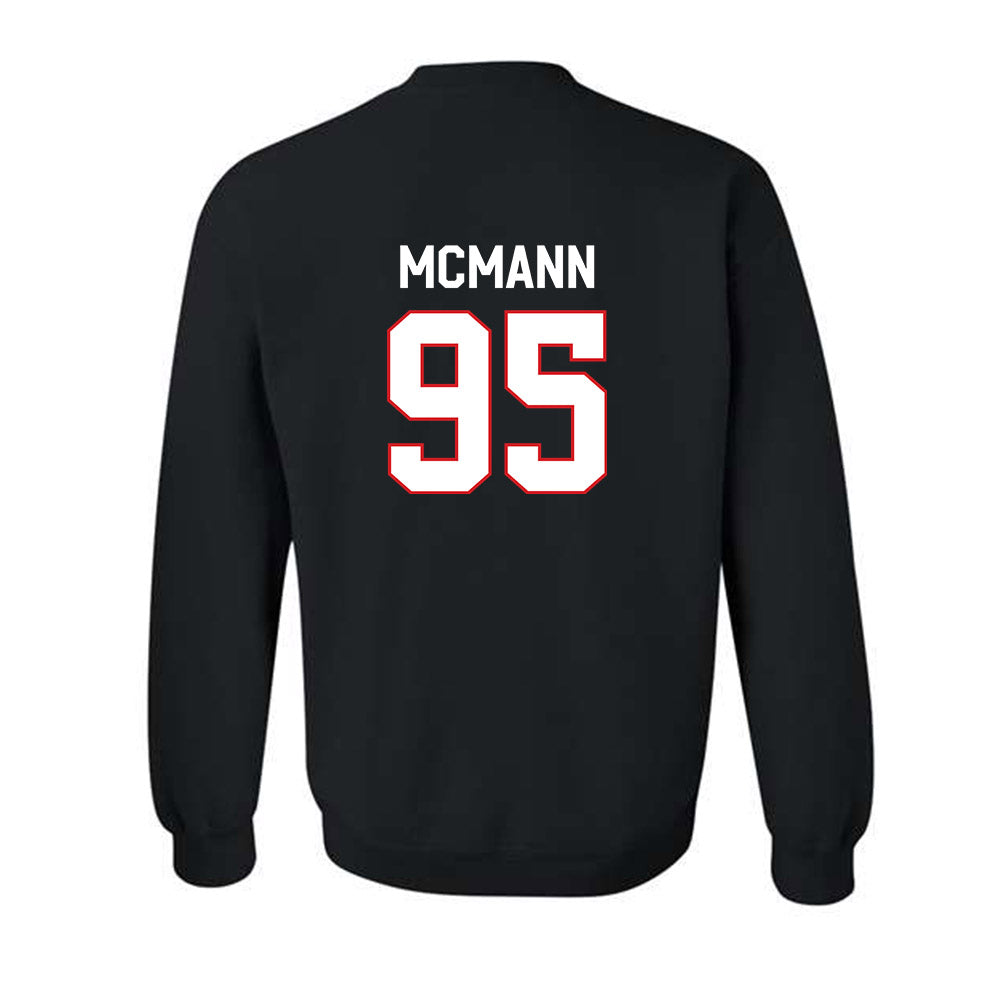 Davidson - NCAA Football : Liam McMann - Classic Fashion Shersey Crewneck Sweatshirt-1