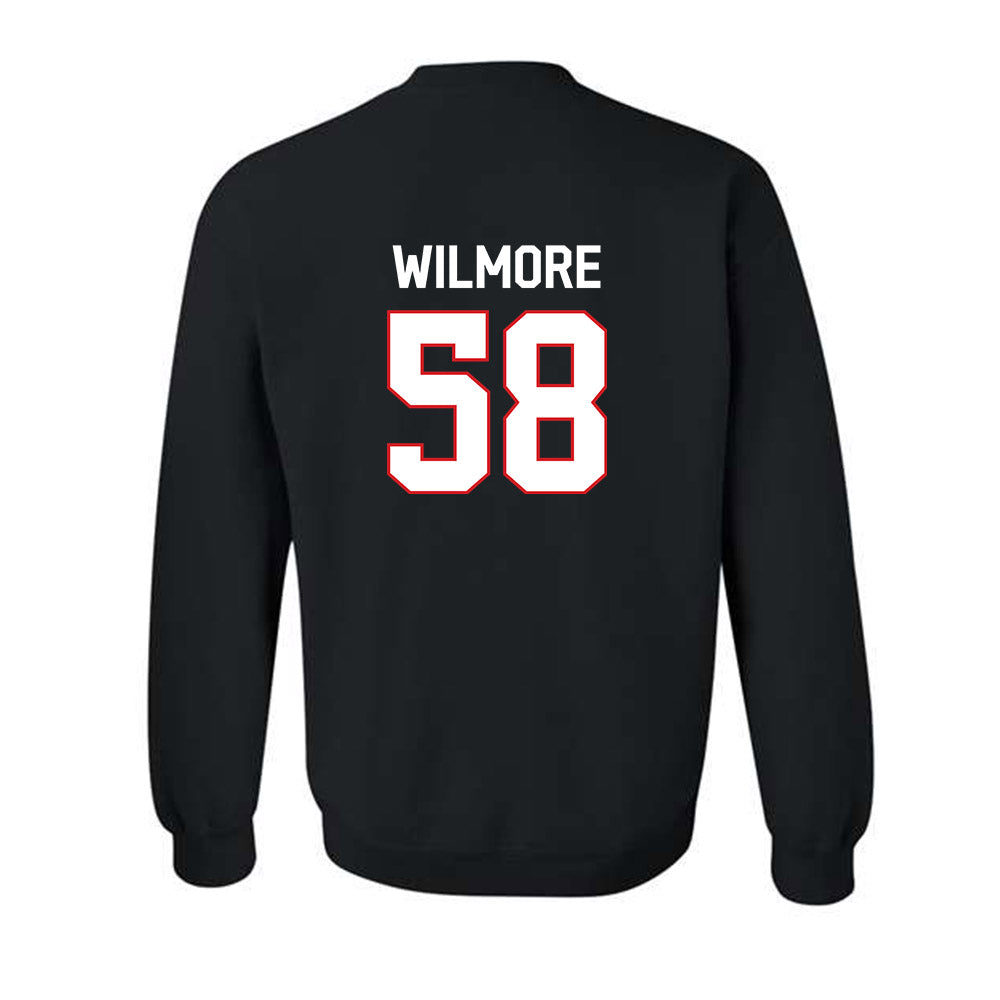 Davidson - NCAA Football : Lincoln Wilmore - Classic Fashion Shersey Crewneck Sweatshirt-1