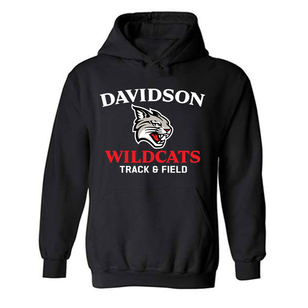 Davidson - NCAA Men's Track & Field : Jackson Steffen - Classic Fashion Shersey Hooded Sweatshirt-0