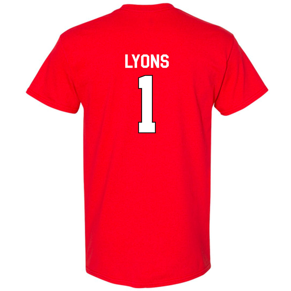 Davidson - NCAA Football : Christian Lyons - Classic Fashion Shersey T-Shirt-1