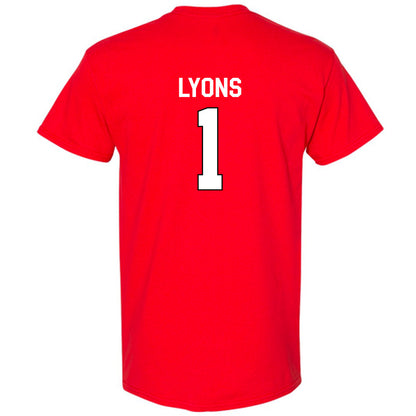 Davidson - NCAA Football : Christian Lyons - Classic Fashion Shersey T-Shirt-1