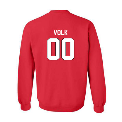 Davidson - NCAA Football : Will Volk - Classic Fashion Shersey Crewneck Sweatshirt-1