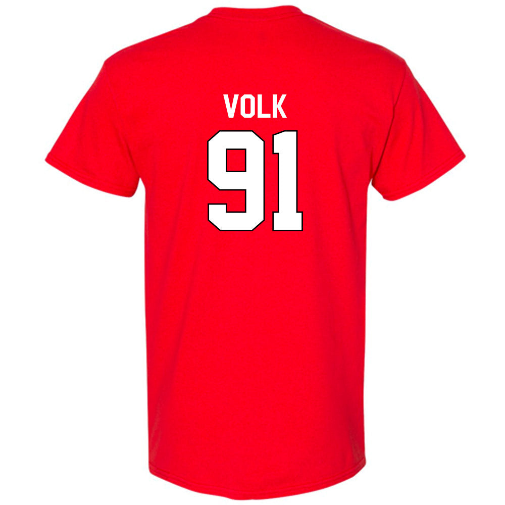 Davidson - NCAA Football : Will Volk - Classic Fashion Shersey T-Shirt-1