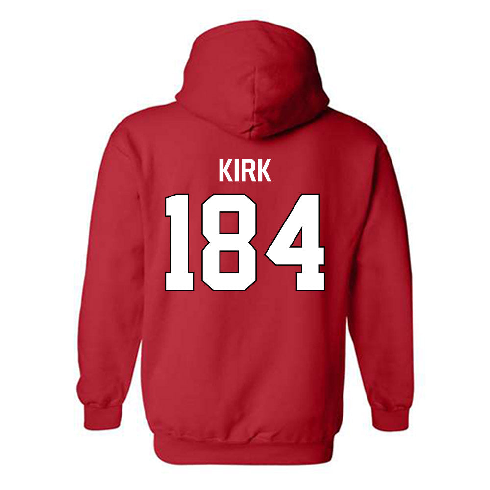 Davidson - NCAA Wrestling : Cody Kirk - Classic Fashion Shersey Hooded Sweatshirt-1