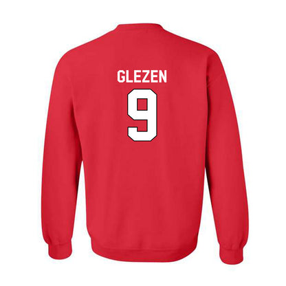 Davidson - NCAA Football : Landon Glezen - Classic Fashion Shersey Crewneck Sweatshirt-1