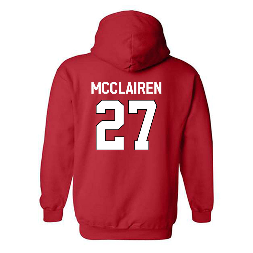 Davidson - NCAA Football : Revis McClairen - Classic Fashion Shersey Hooded Sweatshirt-1