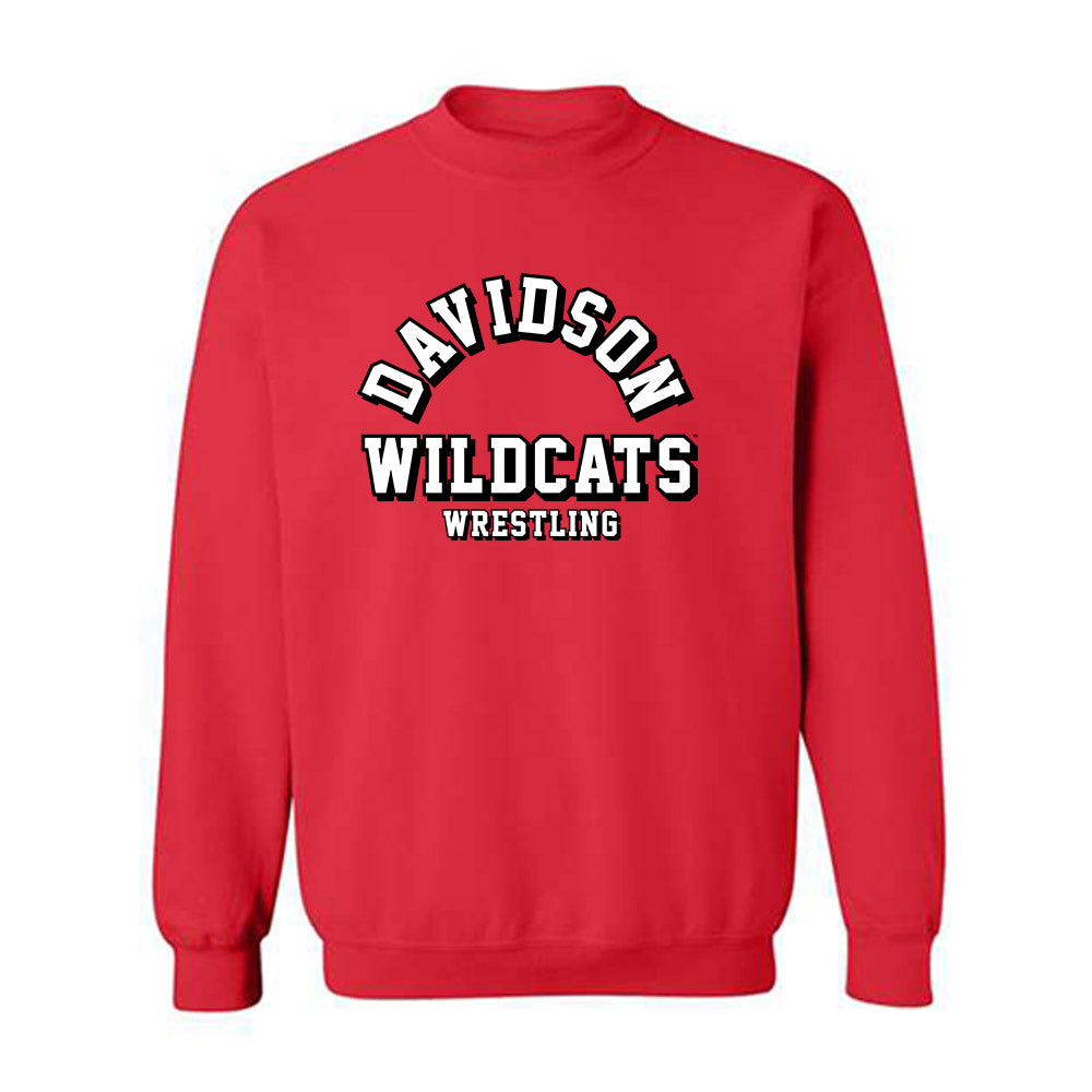 Davidson - NCAA Wrestling : Cody Kirk - Classic Fashion Shersey Crewneck Sweatshirt-0