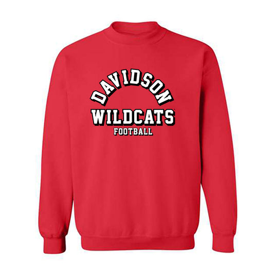 Davidson - NCAA Football : Vincenzo Verdi - Classic Fashion Shersey Crewneck Sweatshirt-0