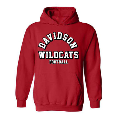 Davidson - NCAA Football : Christian Lyons - Classic Fashion Shersey Hooded Sweatshirt-0