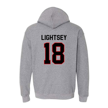 Davidson - NCAA Football : Jacary Lightsey - Classic Fashion Shersey Hooded Sweatshirt