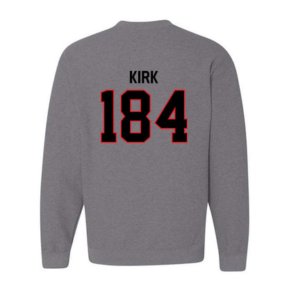Davidson - NCAA Wrestling : Cody Kirk - Classic Fashion Shersey Crewneck Sweatshirt-1
