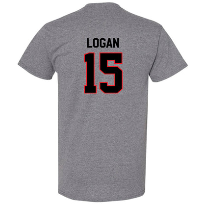 Davidson - NCAA Men's Basketball : Sean Logan - Classic Fashion Shersey T-Shirt-1