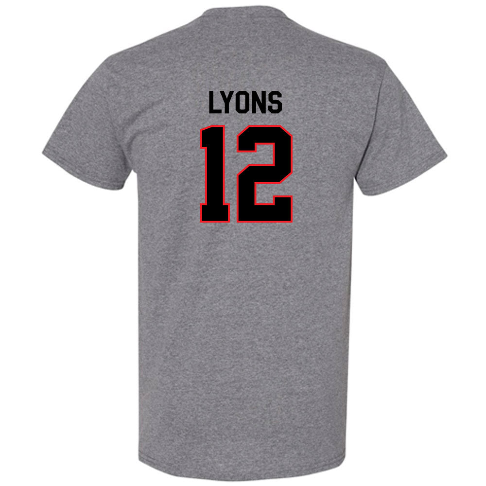 Davidson - NCAA Football : Christian Lyons - Classic Fashion Shersey T-Shirt-1