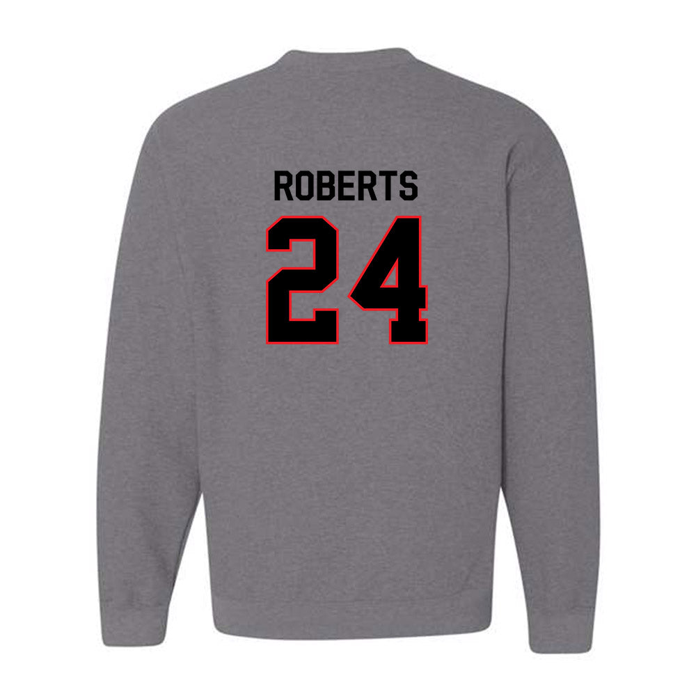 Davidson - NCAA Men's Basketball : JaQualon Roberts - Classic Fashion Shersey Crewneck Sweatshirt-1