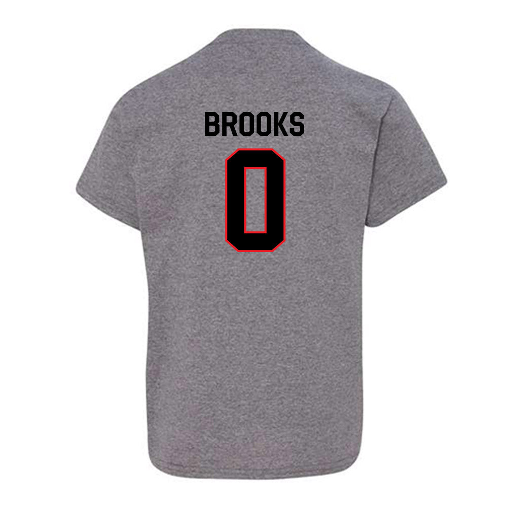 Davidson - NCAA Football : Hunter Brooks - Classic Fashion Shersey Youth T-Shirt-1