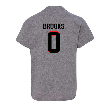 Davidson - NCAA Football : Hunter Brooks - Classic Fashion Shersey Youth T-Shirt-1