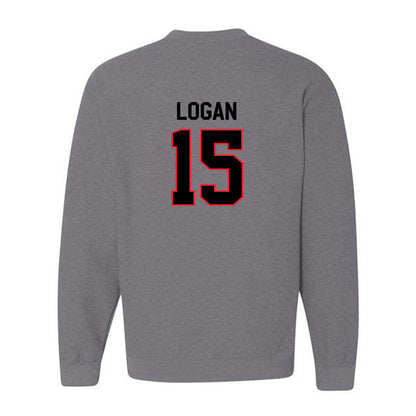 Davidson - NCAA Men's Basketball : Sean Logan - Classic Fashion Shersey Crewneck Sweatshirt-1