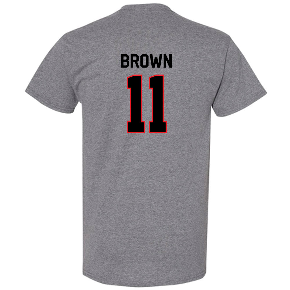 Davidson - NCAA Men's Basketball : Sam Brown - Classic Fashion Shersey T-Shirt-1