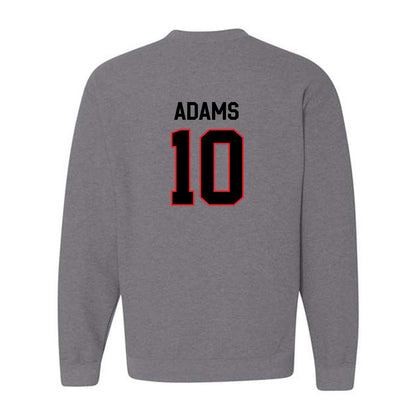 Davidson - NCAA Football : AJ Adams - Classic Fashion Shersey Crewneck Sweatshirt