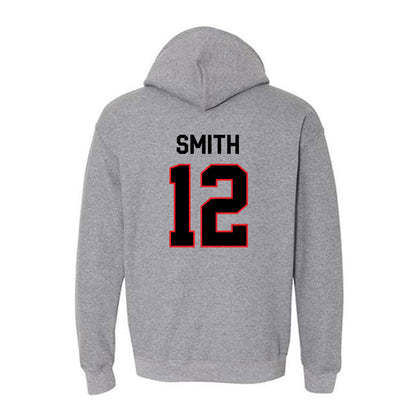 Davidson - NCAA Women's Basketball : Ezra Smith - Classic Fashion Shersey Hooded Sweatshirt-1