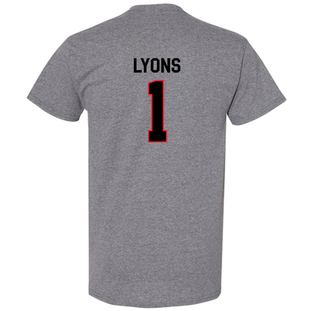 Davidson - NCAA Football : Christian Lyons - Classic Fashion Shersey T-Shirt-1
