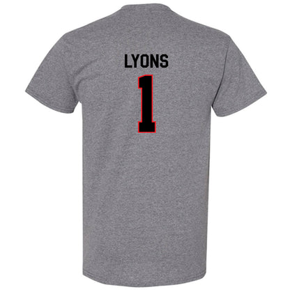 Davidson - NCAA Football : Christian Lyons - Classic Fashion Shersey T-Shirt-1