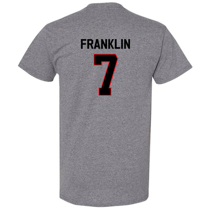 Davidson - NCAA Football : Jim Franklin - Classic Fashion Shersey T-Shirt-1
