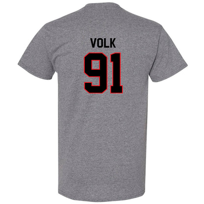Davidson - NCAA Football : Will Volk - Classic Fashion Shersey T-Shirt-1