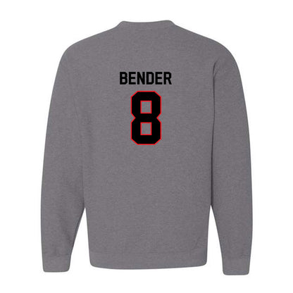 Davidson - NCAA Football : Hayden Bender - Classic Fashion Shersey Crewneck Sweatshirt-1